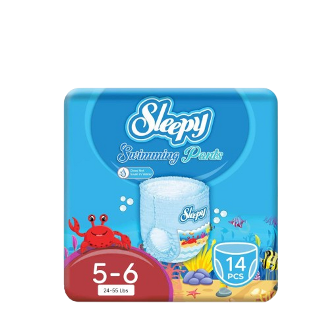 SLEEPY Swimming Eco Training Pants Size 5-6 (11-25kg) – 20pcs