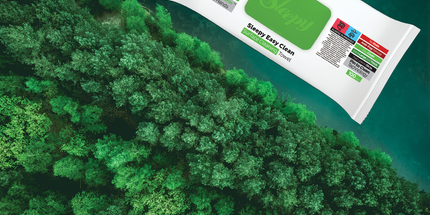 Sleepy Easy Clean Pine Freshness multi-surface cleaning wipes lifestyle wipe-down — UK wholesale