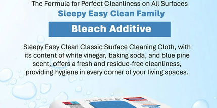 SLEEPY Easy Clean Bleach Scented Multi Surface Cleaning Wipes 6 x 100pcs