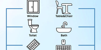 SLEEPY Easy Clean Bleach Scented Multi Surface Cleaning Wipes 6 x 100pcs