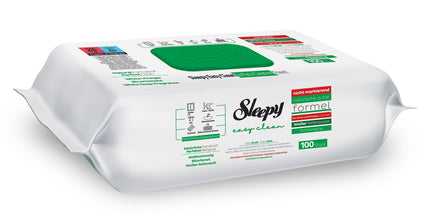 Sleepy Easy Clean White Soap Scented Multi Surface Cleaning Wipes 6 Packs x 100 Wipes – white soap–scented multi-purpose cleaning wipes product image
