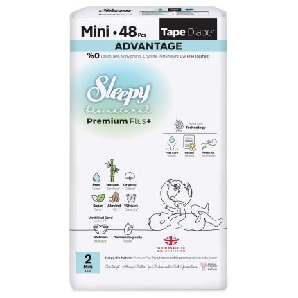 Sleepy Baby Nappies Size 2 – 48pcs